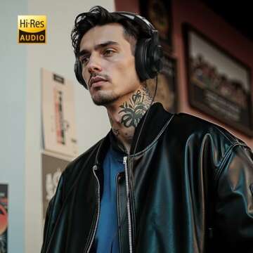 OneOdio A71D Wired Over-Ear Headphones - Studio Monitor Headsets for DJing and Recording