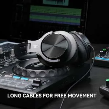 OneOdio A71D Studio Monitor Headphones with Foldable Design