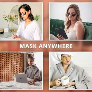 PURE SOL Hydrogel Gold Under Eye Mask Pack - Brightening & Anti-Aging