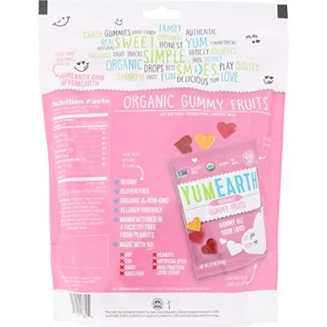 YumEarth Organic Valentines Gummy Snacks 10 Pack