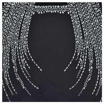 Jigfar Women Sexy Sparkly Rhinestone Mesh See Through Bodycon Jumpsuit Party Club Night Outfits Playsuits(F6931,Black,XXL)