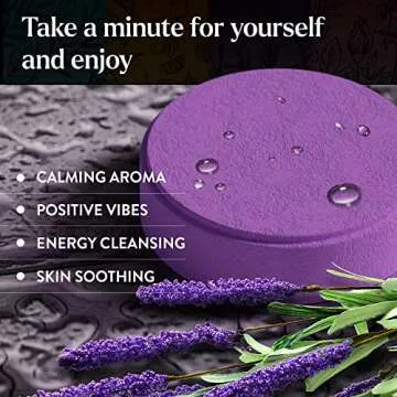 Miracle Made Lavender Shower Steamers for Blissful Relaxation