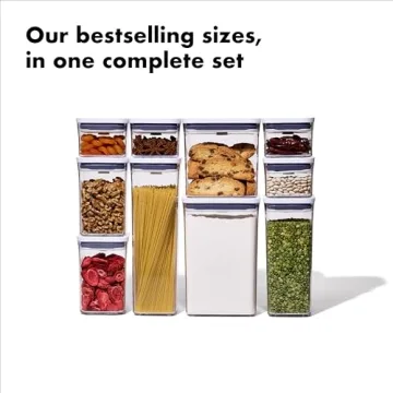 OXO Good Grips 10-Piece POP Container Set for Kitchen