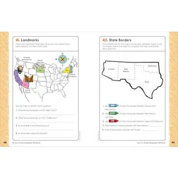 My First Grade Geography Workbook: 101 Games & Activities To Support First Grade Geography Skills (My Workbook)