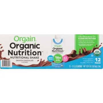 Orgain Vegan Nutritional Shake - 16g Protein, 22 Vitamins