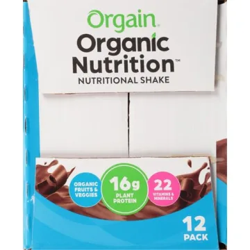 Orgain Vegan Nutritional Shake - 16g Protein, 22 Vitamins