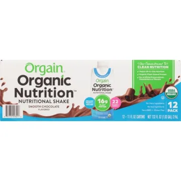 Orgain Vegan Nutritional Shake - 16g Protein, 22 Vitamins