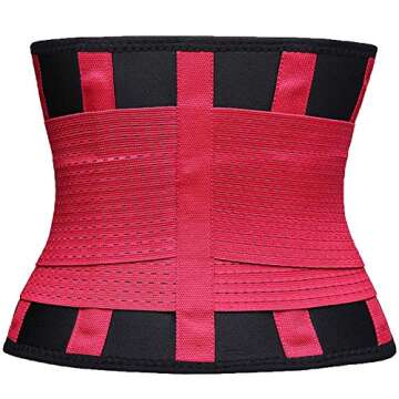 VENUZOR Waist Trainer Belt for Slimming and Support
