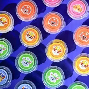 Paw Patrol Dough Party Pack – 25 Colorful Sensory Toys