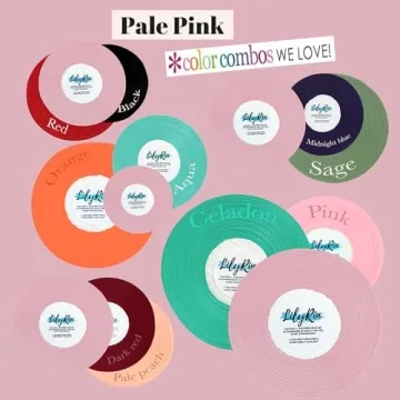 Pale Pink Satin Ribbon 1/4 Inch 36 Yards for Crafts