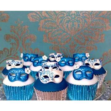 Mity Rain Mask Silicone Mold Set for Cake and Crafting