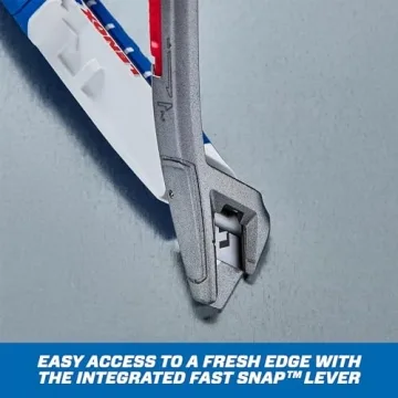 LENOX Ergonomic Utility Knife with Easy Snap Mechanism