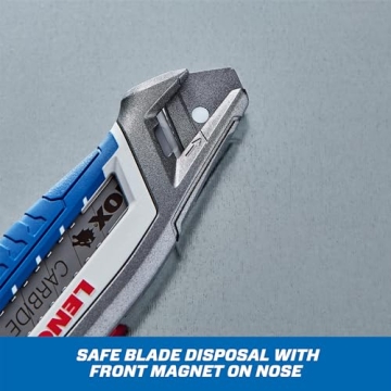 LENOX Ergonomic Utility Knife with Easy Snap Mechanism