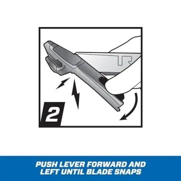 LENOX Ergonomic Utility Knife with Easy Snap Mechanism