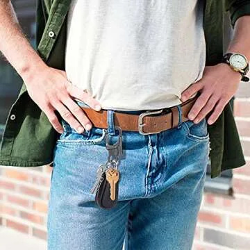 Ahiller Carabiner Clip - Heavy Duty Zinc Alloy for All Outdoor Needs