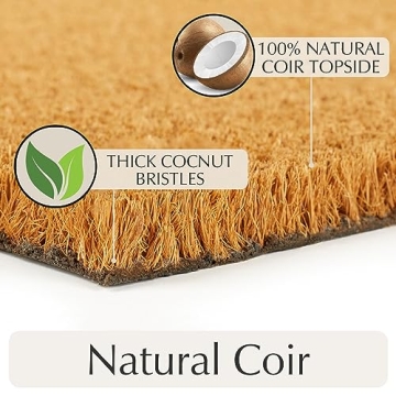 Stylish 2-in-1 Emerson Coir Doormats for Every Home