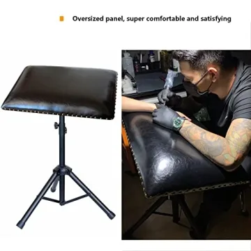 HUOXOU XL Tattoo Arm Rest - Adjustable, Heavy Duty, Comfort