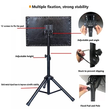 HUOXOU XL Tattoo Arm Rest - Adjustable, Heavy Duty, Comfort