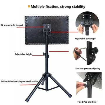 HUOXOU XL Tattoo Arm Rest - Adjustable, Heavy Duty, Comfort