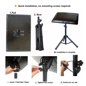 HUOXOU XL Tattoo Arm Rest - Adjustable, Heavy Duty, Comfort