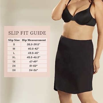 Jones New York Silky Anti-Cling Knee Length Half Slip