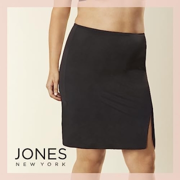 Jones New York Silky Anti-Cling Knee Length Half Slip
