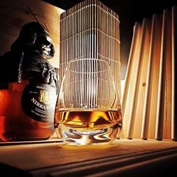 Snute Old Fashioned Whiskey Glasses - Elegant Gift Set of 2