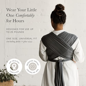 Solly Baby Wrap Carrier for Newborns - Lightweight & Comfortable