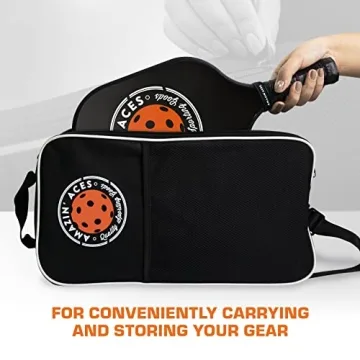 Amazin' Aces Graphite Pickleball Paddle Set for All Ages