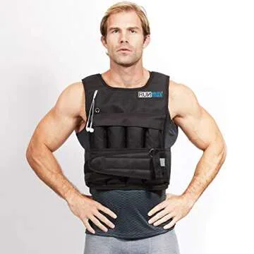 RUNmax RUNFast RM_20 Pro Weighted Vest - Elevate Your Workouts Today!