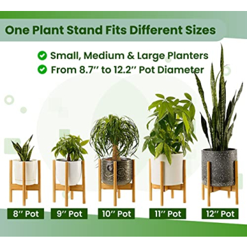 ZPirates Adjustable Plant Stand for 8-12 Inch Pots