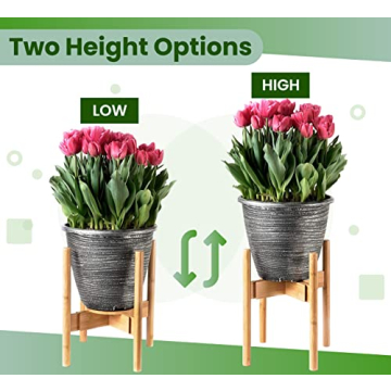 ZPirates Adjustable Plant Stand for 8-12 Inch Pots