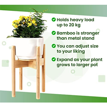 ZPirates Adjustable Plant Stand for 8-12 Inch Pots