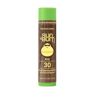 Sun Bum SPF 30 Sunscreen Lip Balm | Vegan and Hawaii 104 Act Compliant (Octinoxate & Oxybenzone Free...