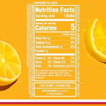 Sparkling Ice, Classic Lemonade Sparkling Water, Zero Sugar Flavored Water, with Vitamins and Antioxidants, Low Calorie Beverage, 17 oz Bottles (Pack of 12)