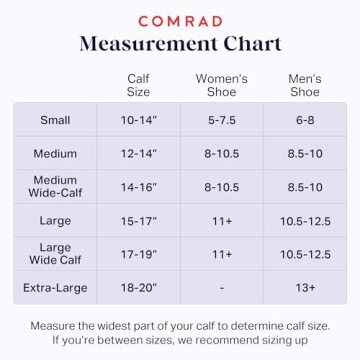 Comrad CloudCotton Knee High Socks - 15-20mmHg Graduated Compression Socks, (Cream/Mulberry Colorblock, Medium)