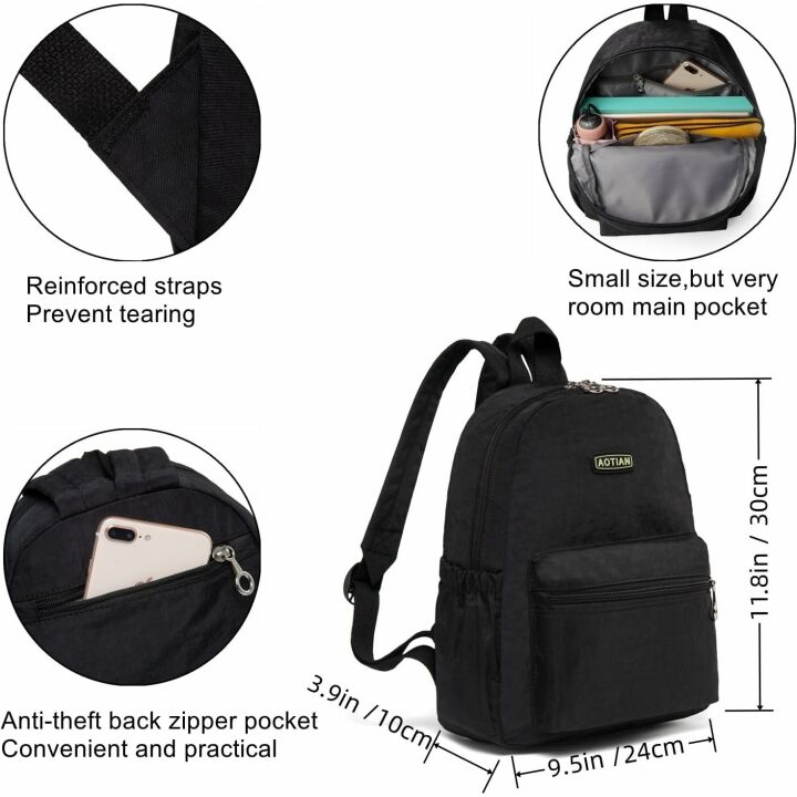 AOTIAN Mini Backpack 7L - Lightweight & Durable