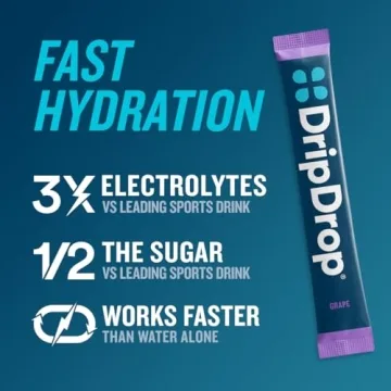 DripDrop Hydration Juicy Variety Pack - Delicious Electrolyte Drink