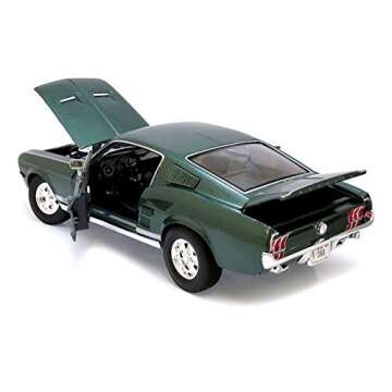 Maisto - 1/18 Scale Compatible with Ford Mustang GTA Fastback (1967) Green