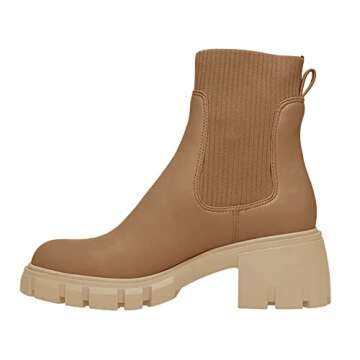 Comfortable Women’s Chunky Block Heel Ankle Boots