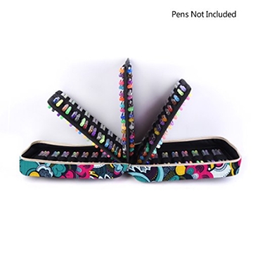 Spacious qianshan Pencil Case Holder for 202 Pencils & Gel Pens