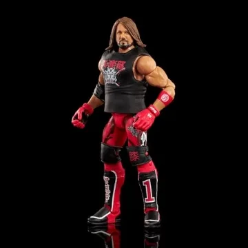WWE AJ Styles Elite Collection Action Figure - 6-inch Detail