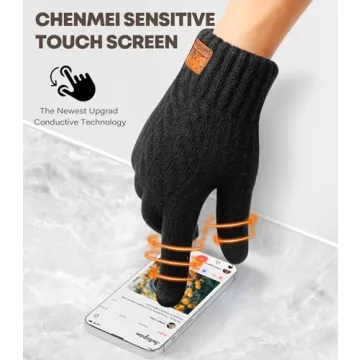 CHENMEI Warm TouchScreen Winter Gloves for All
