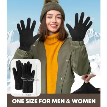 CHENMEI Warm TouchScreen Winter Gloves for All