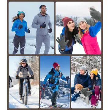 CHENMEI Warm TouchScreen Winter Gloves for All