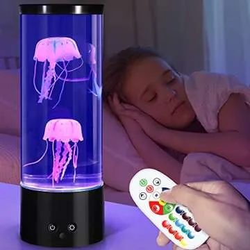 Color Changing Jellyfish Lava Lamp for Home & Office