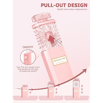 JENTXON Stylish Handheld Fan for Cool Comfort