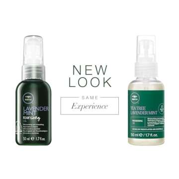 Tea Tree Lavender Mint Nourishing Oil, Multi-Benefit Treatment Oil, Moisturizing + Smoothing, For Co...