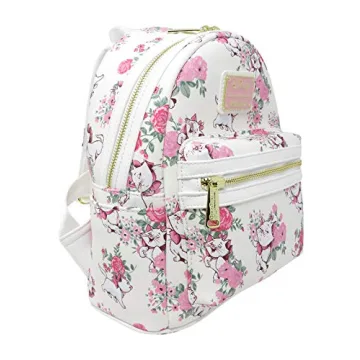 Loungefly Disney Marie Floral Mini Backpack for All Ages