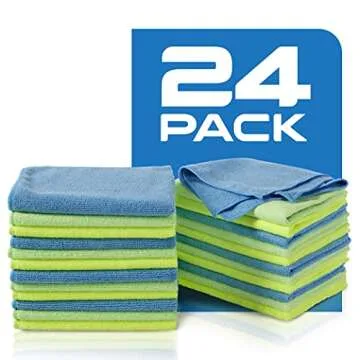 Zwipes 924 Microfiber Cleaning Cloths for All Surfaces